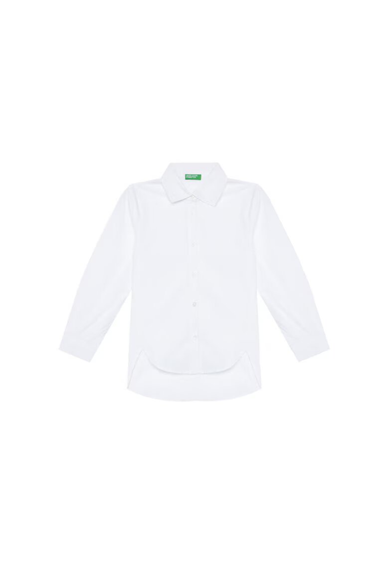 United Colors Of Benetton Camasa pentru copii alb