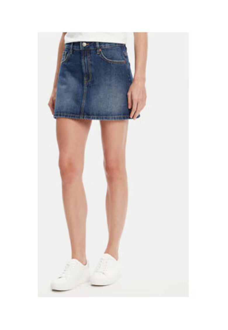 United Colors Of Benetton Fusta - 4AW7D004U 901 - bumbac - albastru