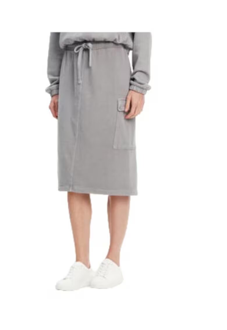 United Colors Of Benetton Fusta dama - 100% bumbac - gri