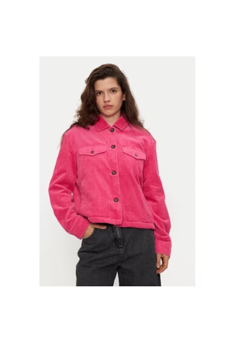 United Colors Of Benetton Geaca dama - 304522543 - Bumbac - Roz - Roz