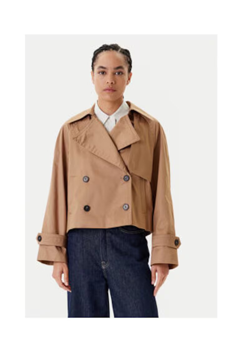 United Colors Of Benetton Geaca dama - bumbac - maro