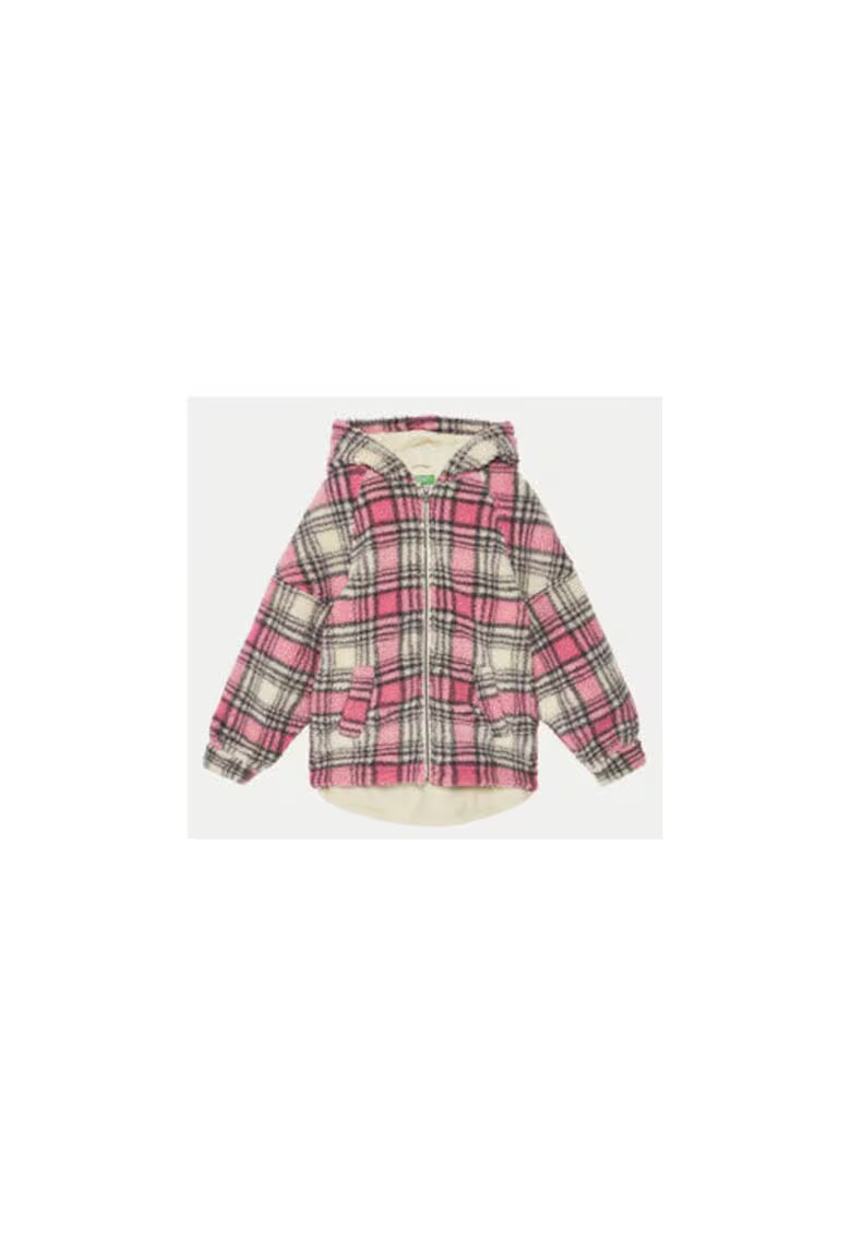 United Colors Of Benetton Geaca fete - 304521188 - Poliester - Roz - Roz