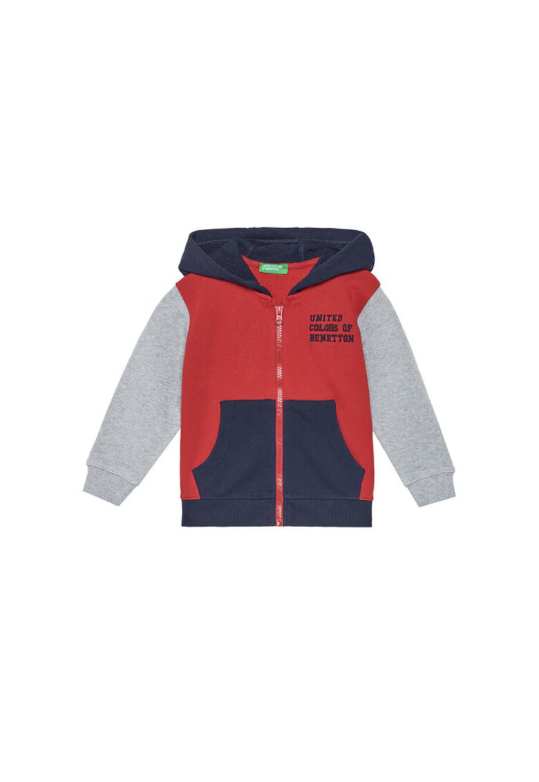 United Colors Of Benetton Hanorac cu gluga copii Multicolor