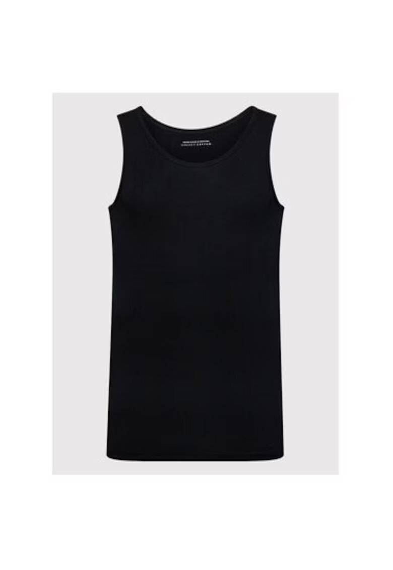 United Colors Of Benetton Maiou barbati 3OP82H257 - Bumbac organic - 2XL INTL - Negru