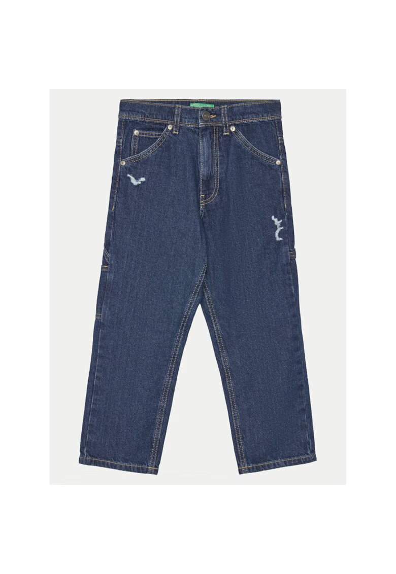 United Colors Of Benetton Pantaloni baieti - 304522222 - Bumbac - Albastru - Albastru