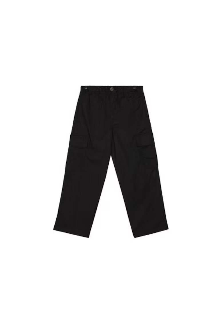 United Colors Of Benetton Pantaloni baieti 4L2VCF04I - Bumbac - Negru - Negru