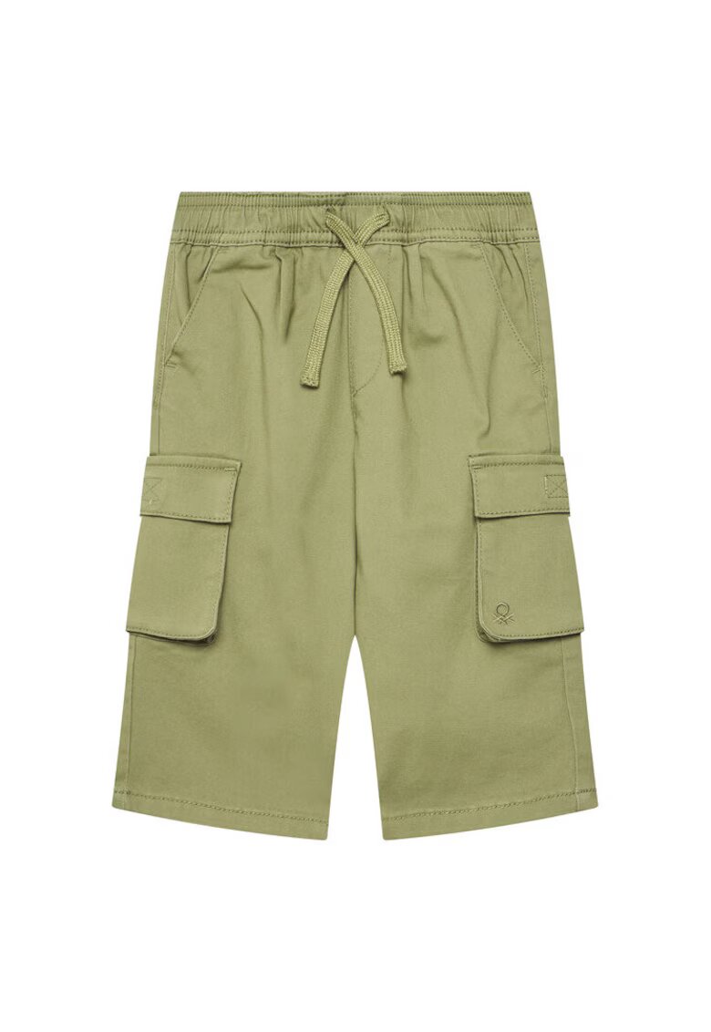 United Colors Of Benetton Pantaloni baieti 4TCGGF02B - Bumbac - Verde - Verde