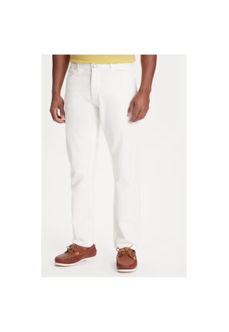 United Colors Of Benetton Pantaloni barbati 4RZVUE01W - Bumbac - Ecru - Ecru