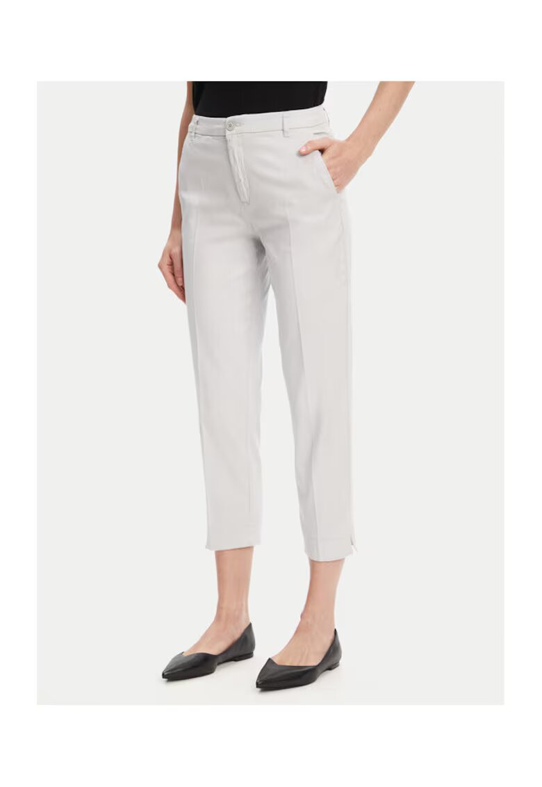 United Colors Of Benetton Pantaloni chino dama 4CDR558R5 - Bumbac - Gri - Gri