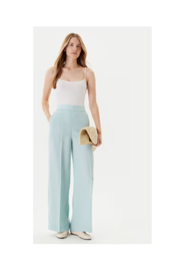 United Colors Of Benetton Pantaloni dama - 100% in - Turcoaz