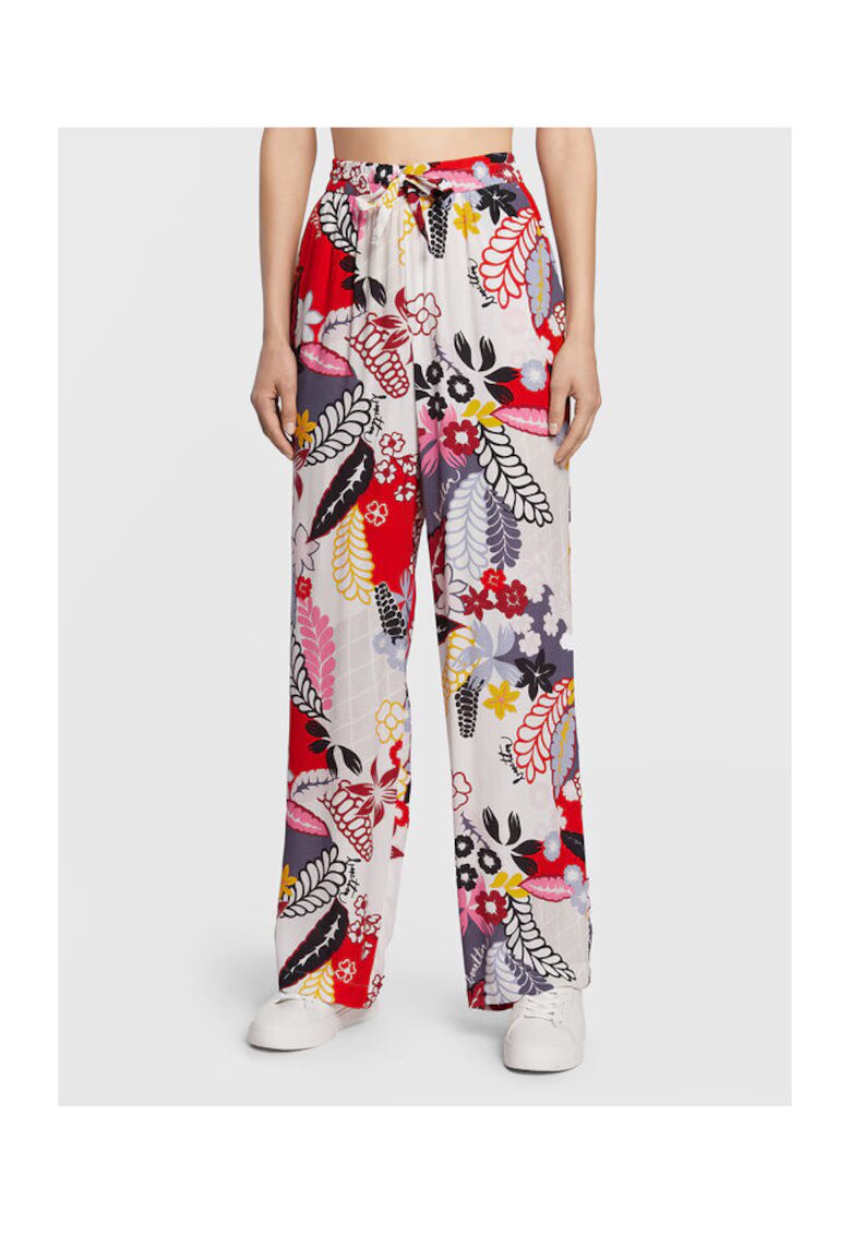 United Colors Of Benetton Pantaloni dama - 301267911 - Viscoza - S INTL - Multicolor