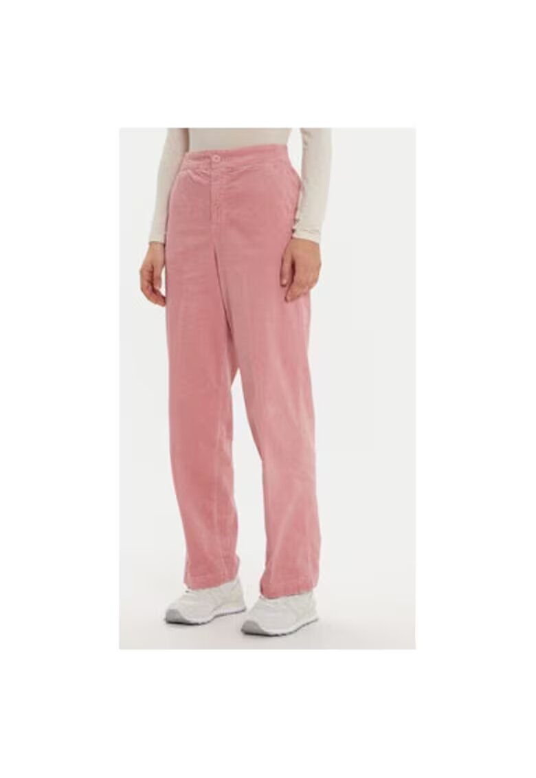 United Colors Of Benetton Pantaloni dama - 304522697 - Bumbac - Roz - Roz