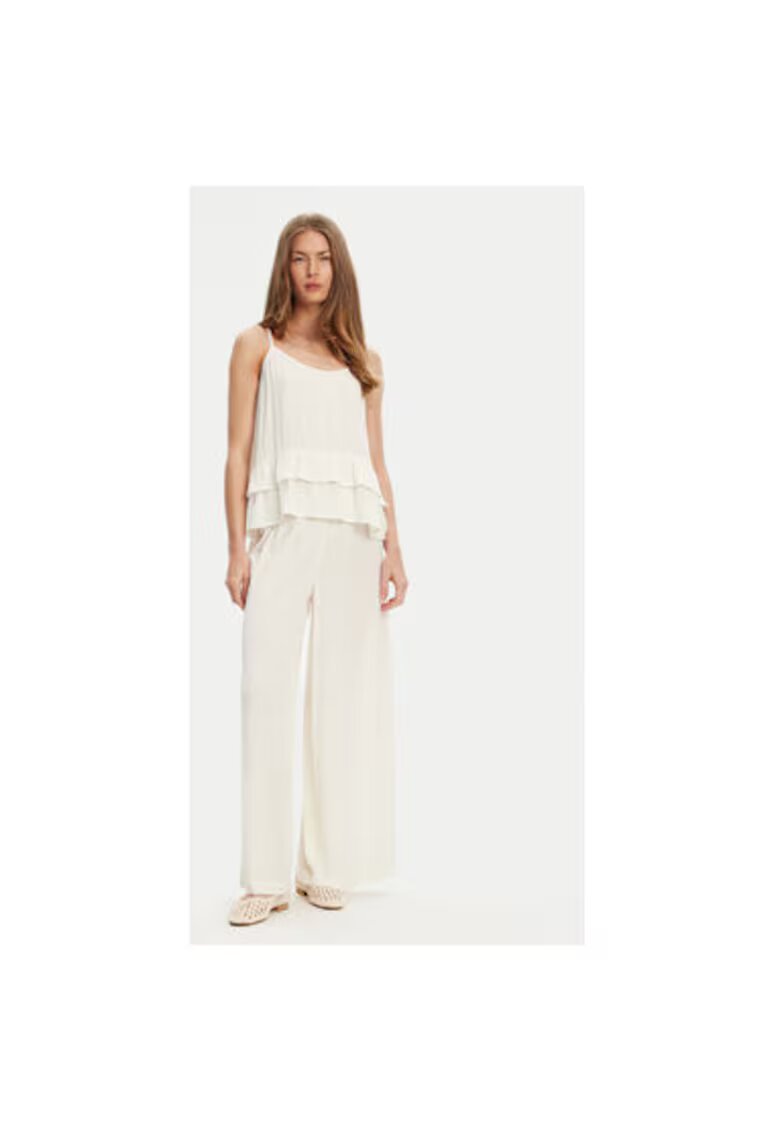 United Colors Of Benetton Pantaloni dama 4VW95F00C4 - Ecru