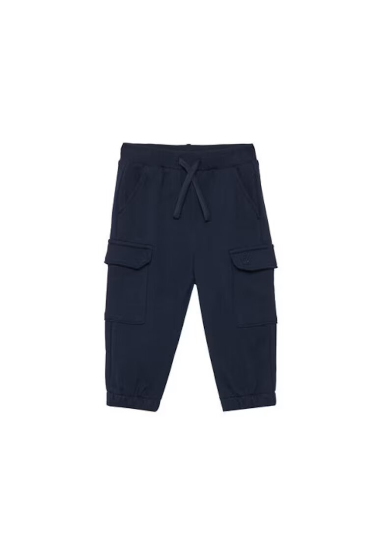 United Colors Of Benetton Pantaloni de trening baieti 3UNIGF045 - Bumbac - Bleumarin - Bleumarin