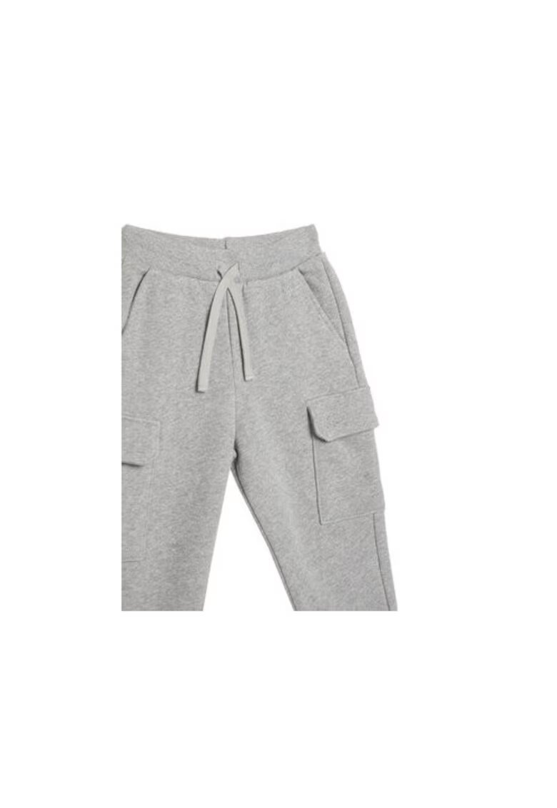 United Colors Of Benetton Pantaloni de trening baieti - Gri - 100% bumbac -