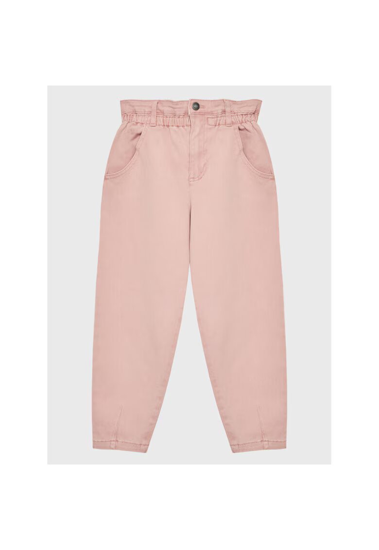 United Colors Of Benetton Pantaloni fete - 301238928 - Bumbac - Roz - Roz