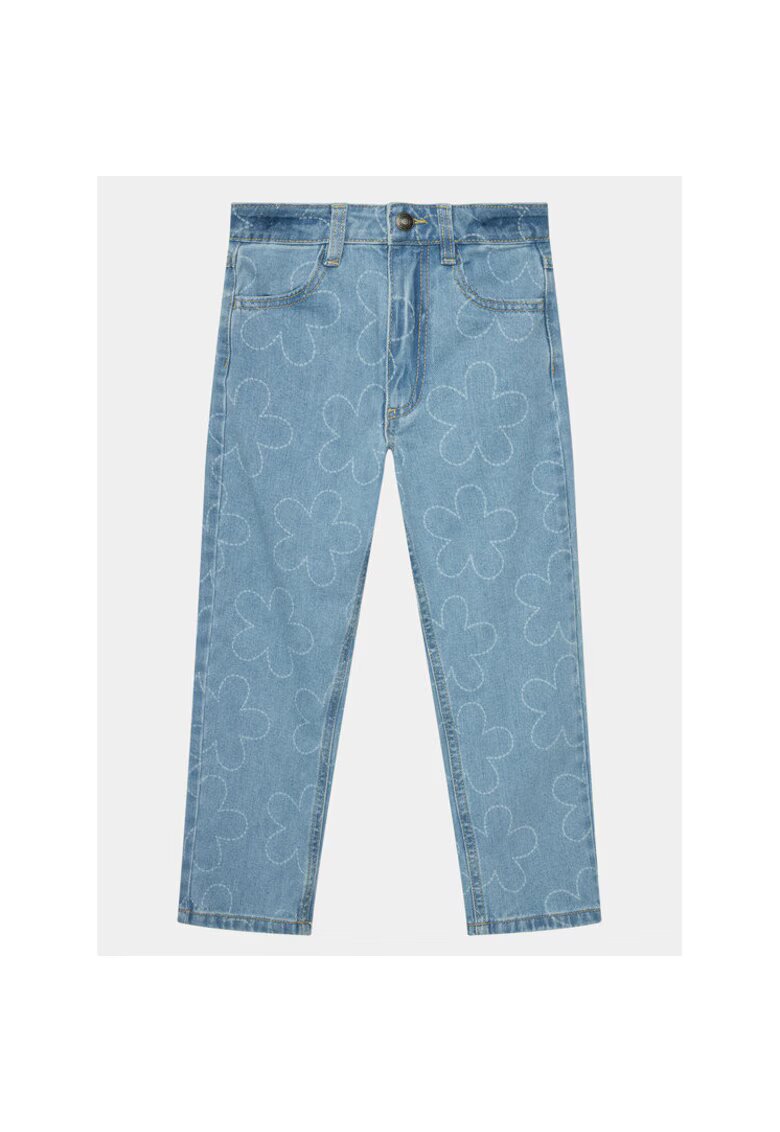 United Colors Of Benetton Pantaloni fete - 303816070 - Bumbac - Albastru - Albastru