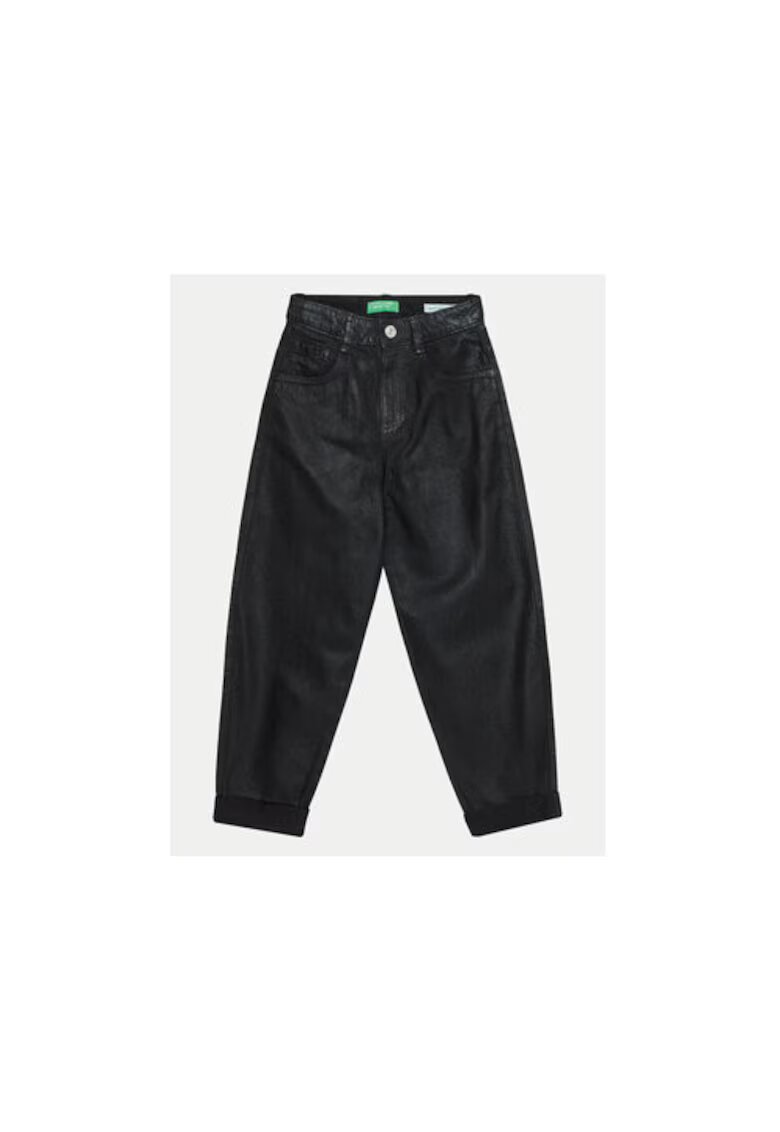 United Colors Of Benetton Pantaloni fete - 304521690 - Bumbac - Negru - Negru