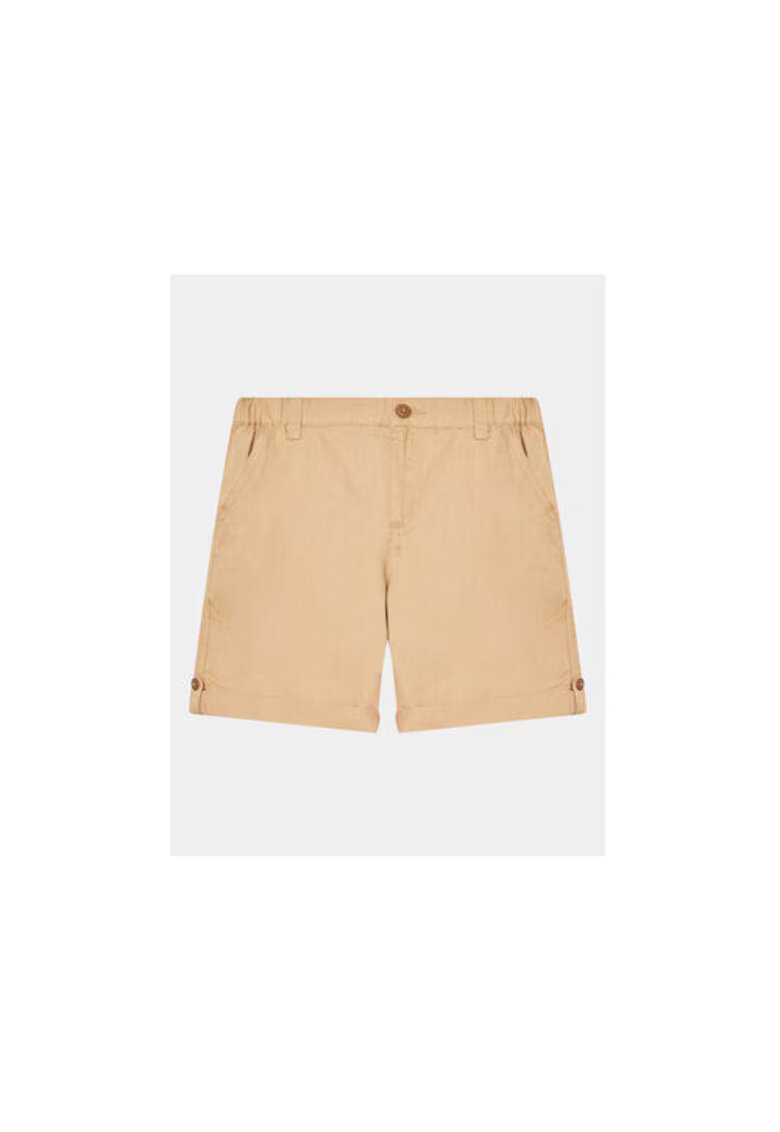United Colors Of Benetton Pantaloni scurti baieti - 301775270 - In/Bumbac - Bej - Bej