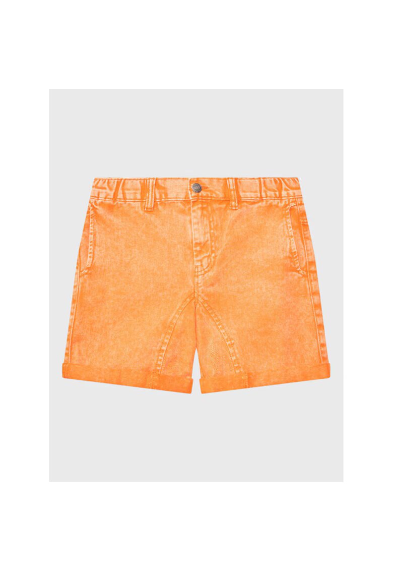 United Colors Of Benetton Pantaloni scurti baieti - 301775416 - Bumbac - Portocaliu - Portocaliu