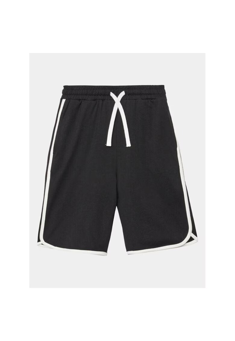 United Colors Of Benetton Pantaloni scurti baieti - 302078387 - Bumbac - Negru - Negru