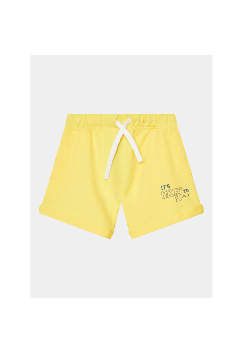 United Colors Of Benetton Pantaloni scurti baieti - 302078646 - Bumbac - Galben - Galben