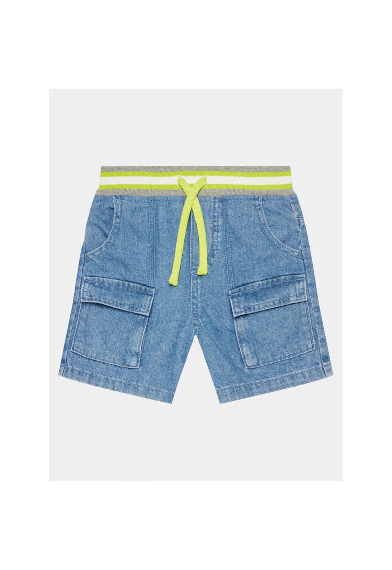 United Colors Of Benetton Pantaloni scurti baieti - 303820206 - Bumbac - Albastru - Albastru
