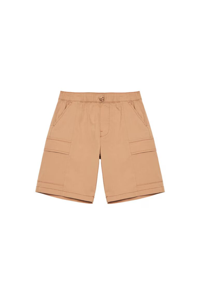 United Colors Of Benetton Pantaloni scurti baieti 4L2VC9046 - Bumbac - Bej - Bej