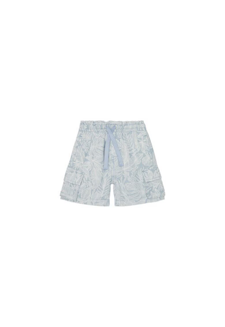 United Colors Of Benetton Pantaloni scurti baieti 4Q89G902L - In/Viscoza - Albastru - Albastru