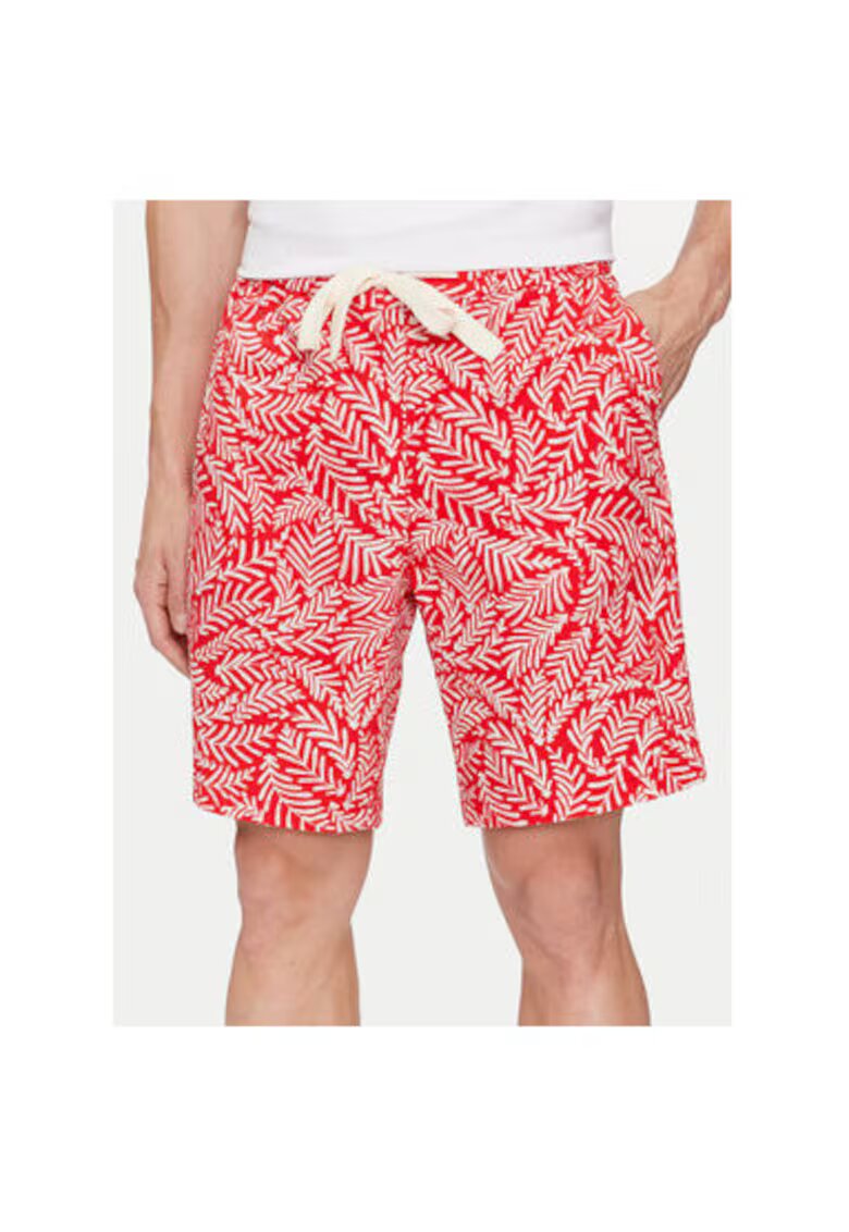 United Colors Of Benetton Pantaloni scurti barbati - 303787141 - Bumbac - Negru - Negru