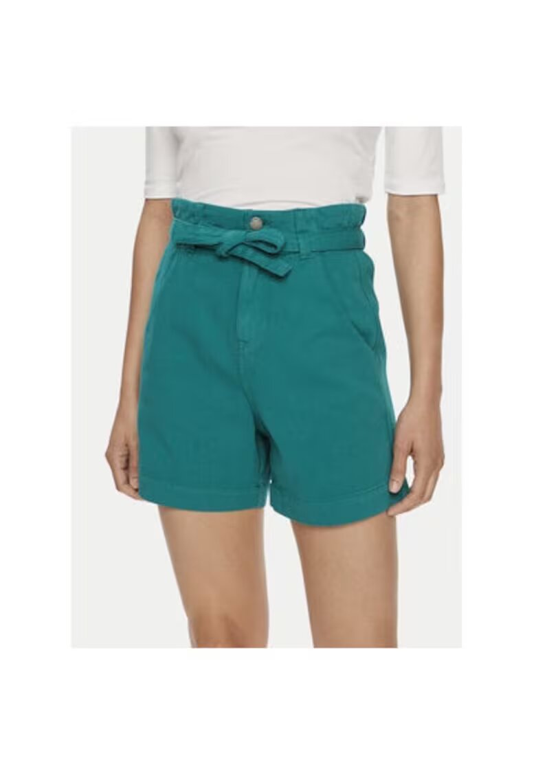 United Colors Of Benetton Pantaloni scurti dama - 303802295 - Bumbac - Verde - Verde