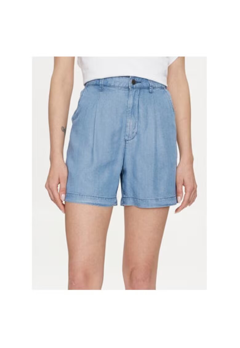 United Colors Of Benetton Pantaloni scurti dama - 303802370 - Lyocell - Albastru - Albastru