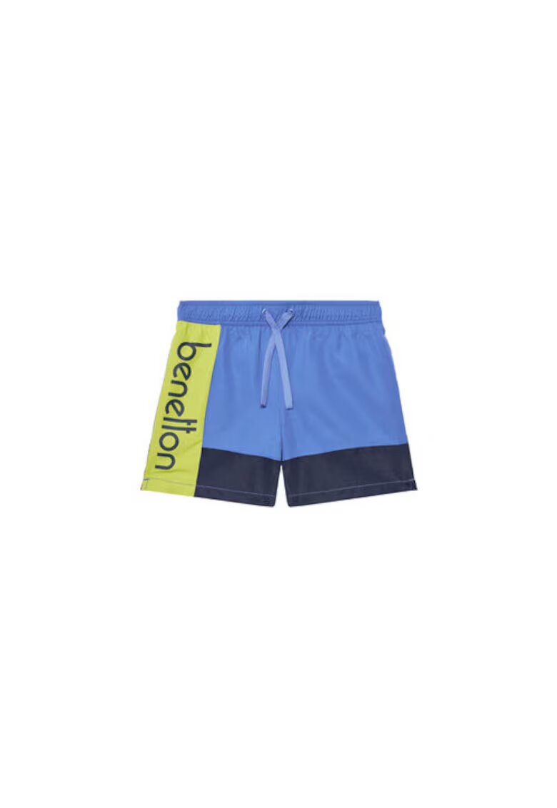 United Colors Of Benetton Pantaloni scurti de baie baieti 5JD00X00S - Poliester - Albastru - Albastru