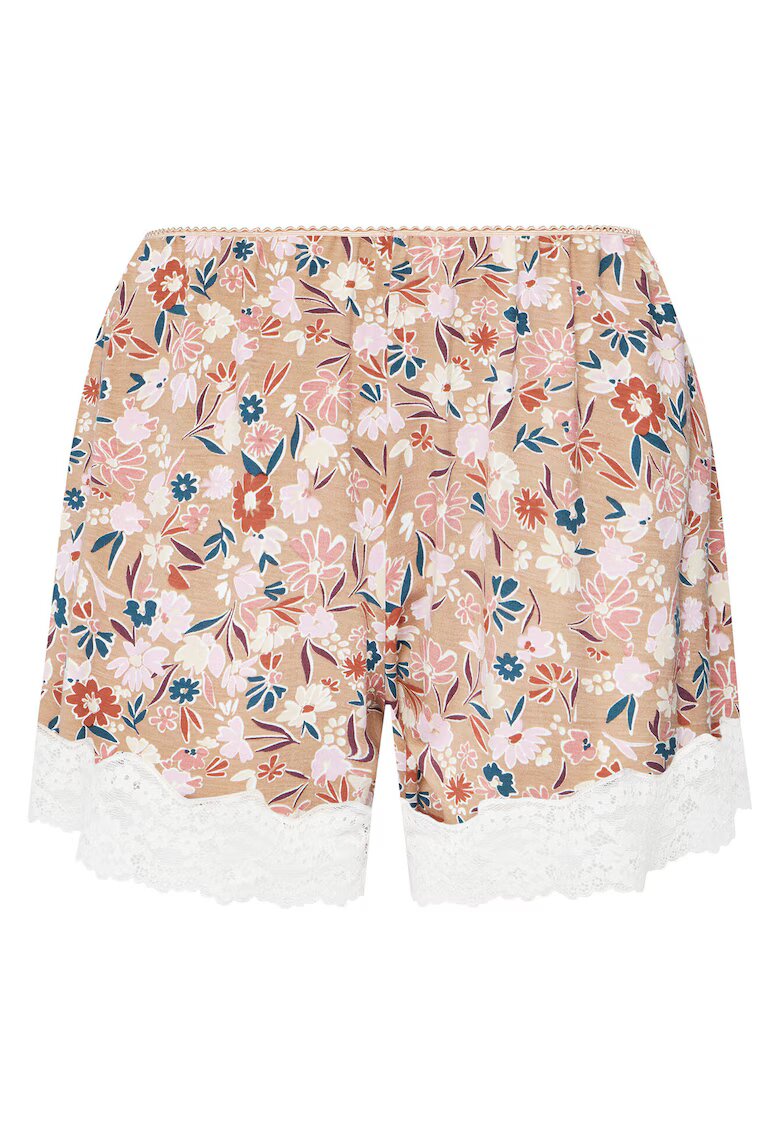 United Colors Of Benetton Pantaloni scurti de pijama dama - bej - floral
