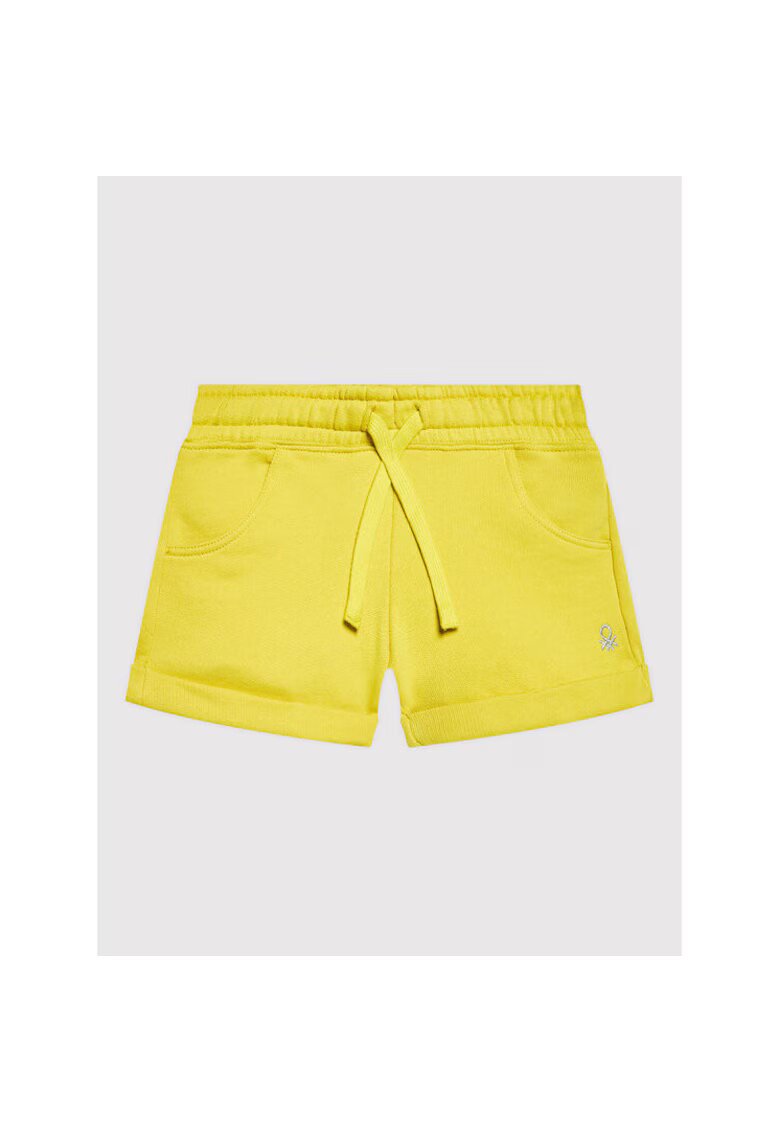 United Colors Of Benetton Pantaloni scurti fete - 300207345 - Bumbac - Galben - Galben