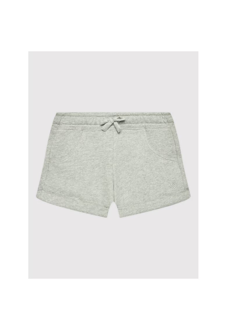 United Colors Of Benetton Pantaloni scurti fete - 300207406 - Bumbac - Gri - Gri