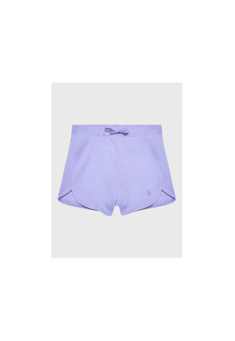 United Colors Of Benetton Pantaloni scurti fete - 301771135 - Bumbac - Violet - Violet
