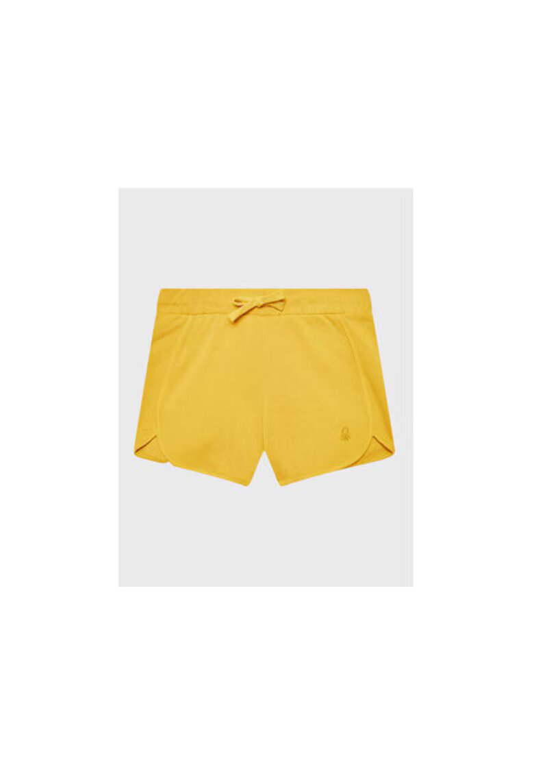 United Colors Of Benetton Pantaloni scurti fete - 301771159 - Bumbac - Galben - Galben