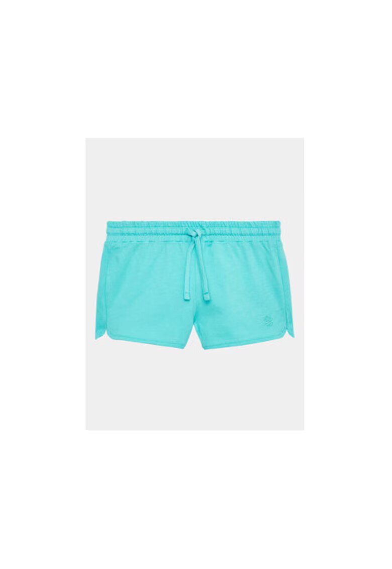 United Colors Of Benetton Pantaloni scurti fete - 302097722 - Bumbac - Albastru - Albastru
