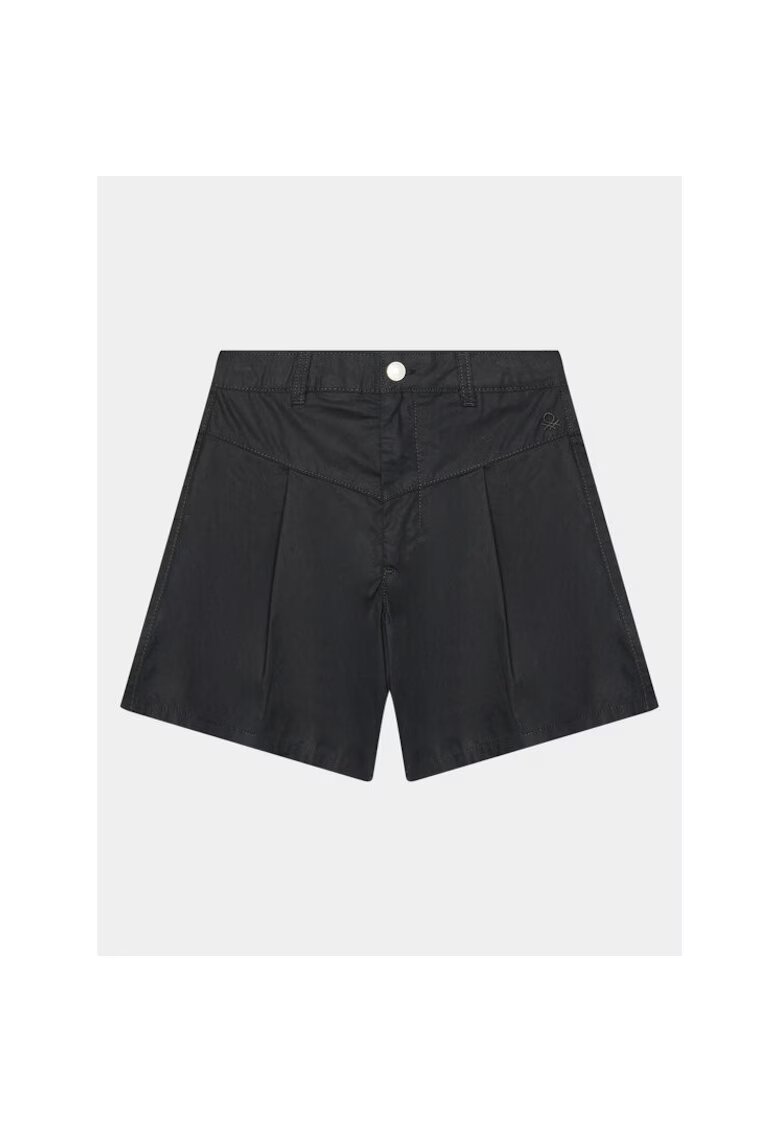 United Colors Of Benetton Pantaloni scurti fete - 302098941 - Bumbac - Negru - Negru