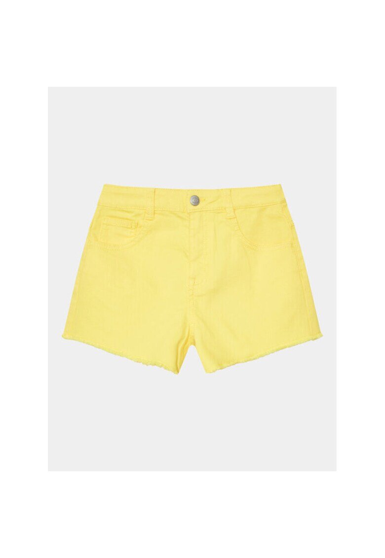 United Colors Of Benetton Pantaloni scurti fete - 302099221 - Bumbac/Poliester - Galben - Galben