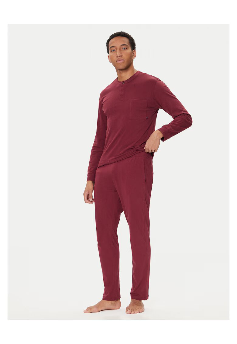United Colors Of Benetton Pijama barbati bordo
