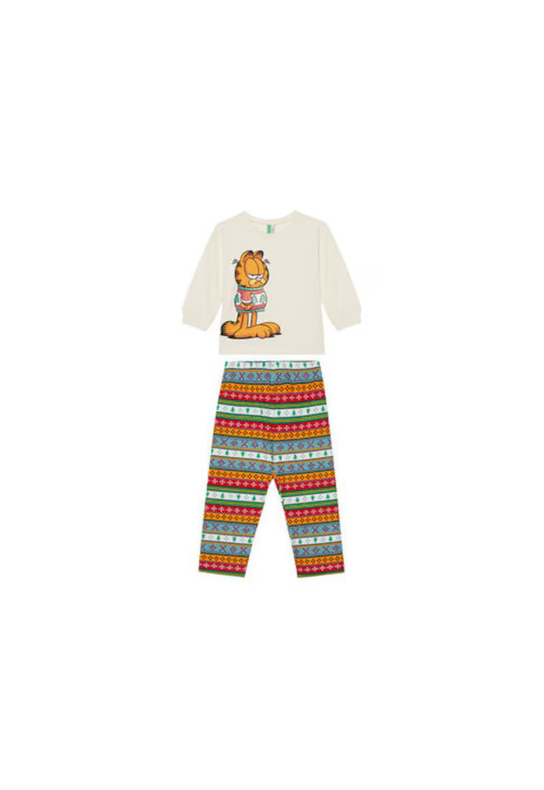 United Colors Of Benetton Pijama fete 37MW0P07R - Bumbac - Multicolor - Multicolor