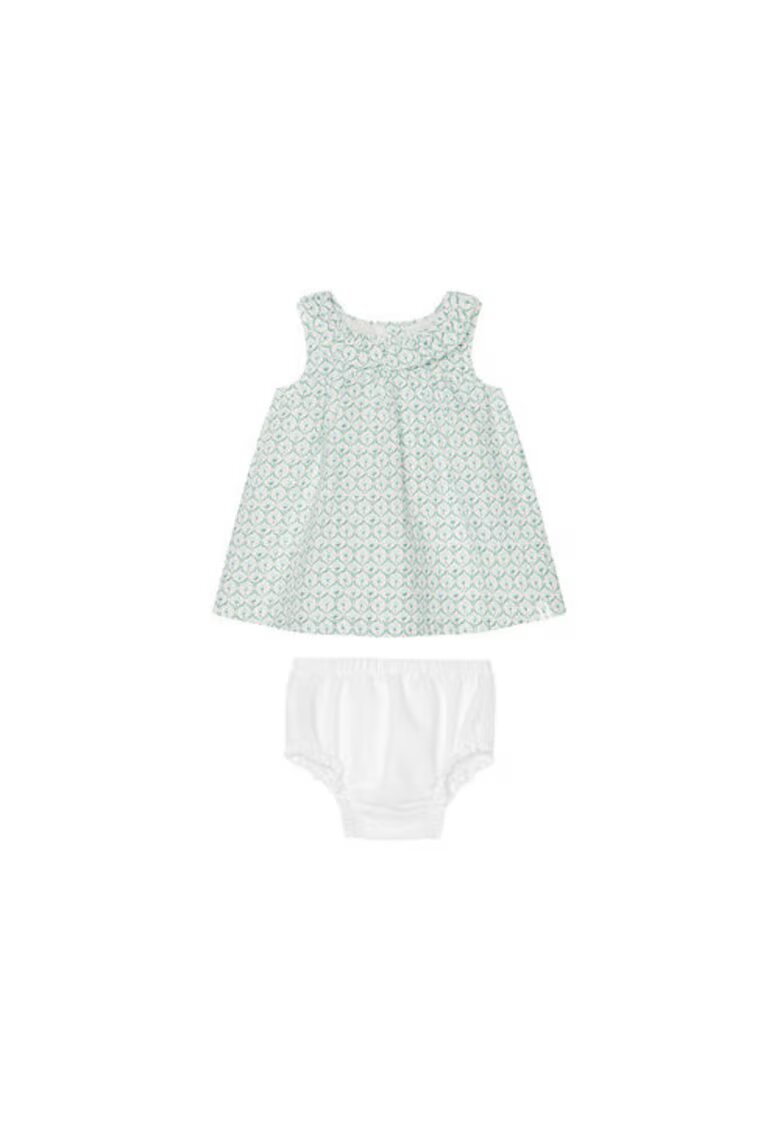 United Colors Of Benetton Rochie de vara fete 4Q1NAV00O - In/Bumbac - Albastru