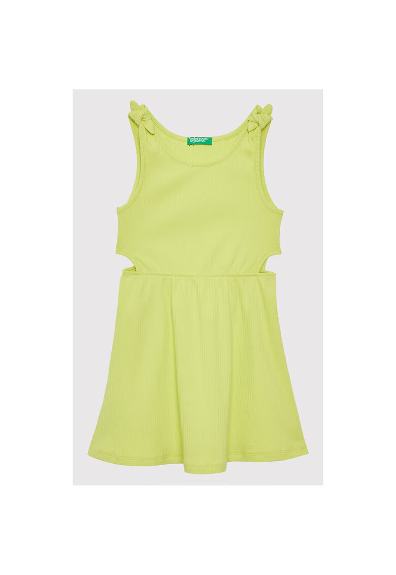 United Colors Of Benetton Rochie fete - 300129753 - Bumbac - Galben - Galben