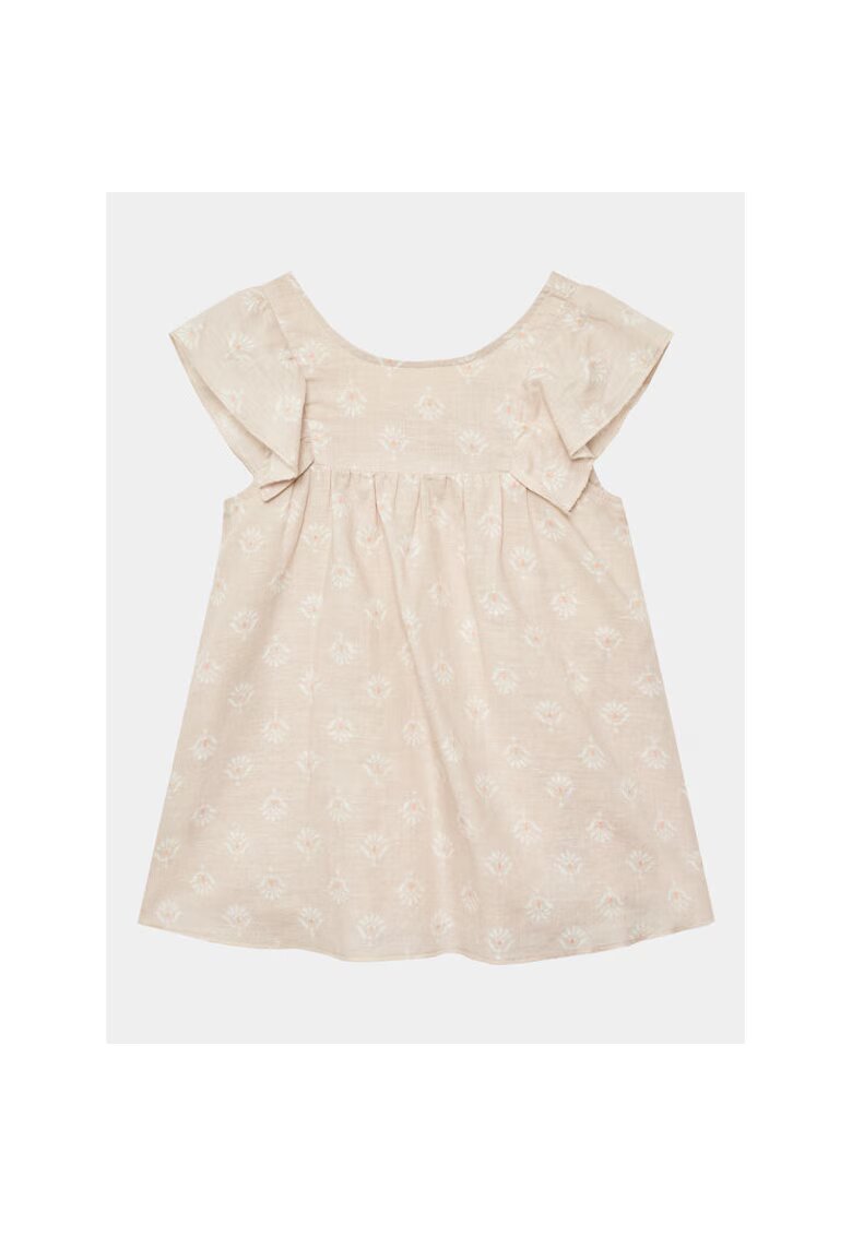 United Colors Of Benetton Rochie fete - 301771852 - In/Bumbac - Bej - Bej