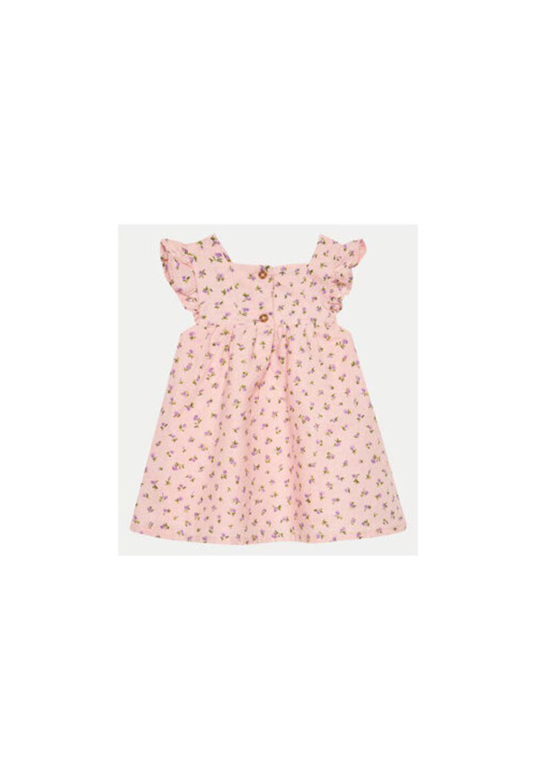United Colors Of Benetton Rochie fete - 303815547 - In/Bumbac - Roz - Roz