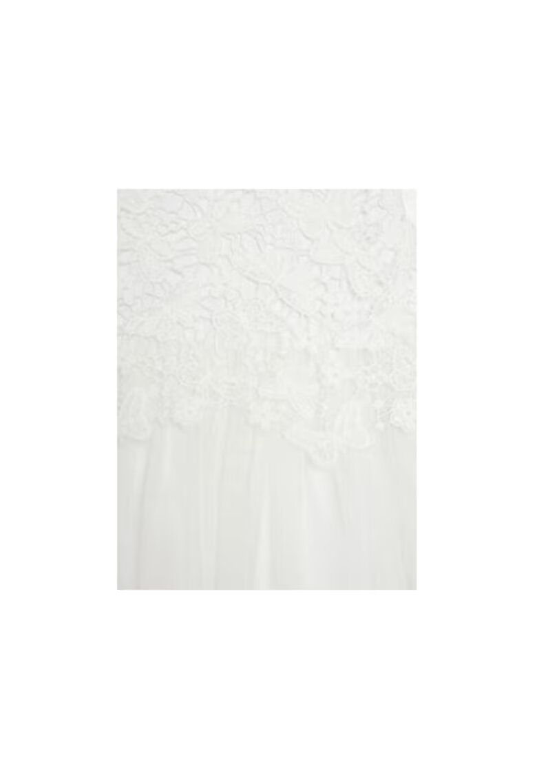 United Colors Of Benetton Rochie fete - 303817886 - Poliester - Alb - Alb