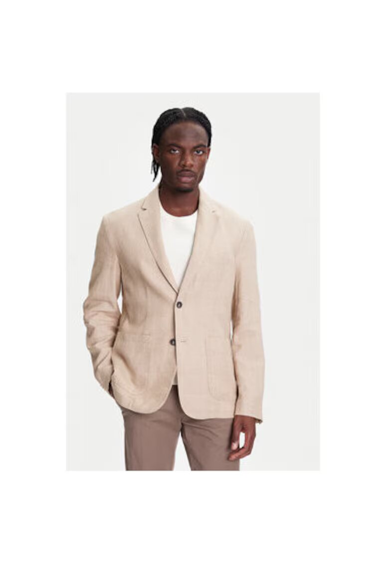 United Colors Of Benetton Sacou barbati 23B3UW014 - In/Bumbac - Bej - Bej