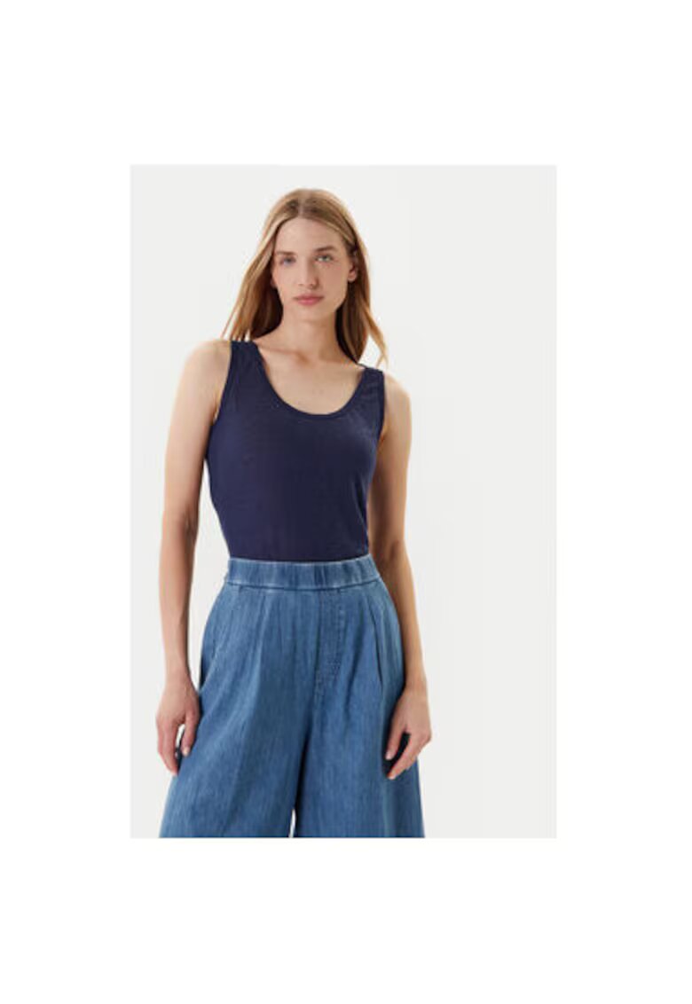 United Colors Of Benetton Top dama 37UJE8398 - In - 65469 - Bleumarin